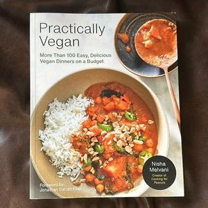 NWOT Practically Vegan Paperback Cookbook